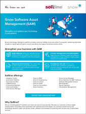 Snow Software Asset Management (SAM)
