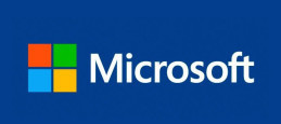 Microsoft logo blue